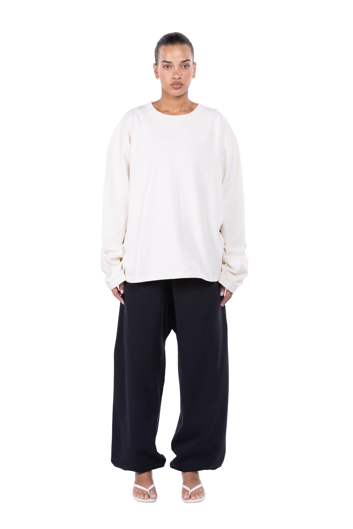 Ivory Long Sleeve T-Shirt