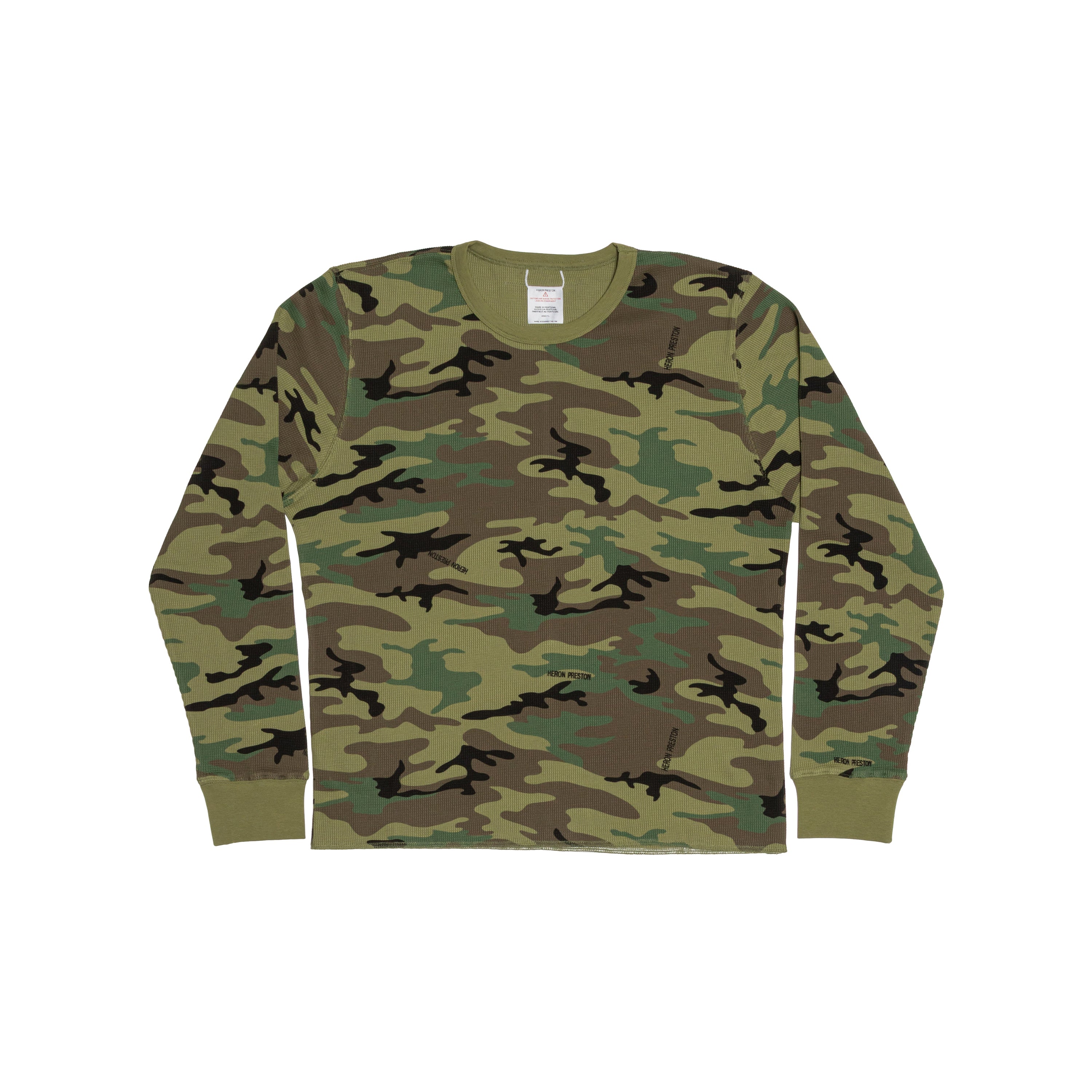 Jungle Camo Waffle shirt