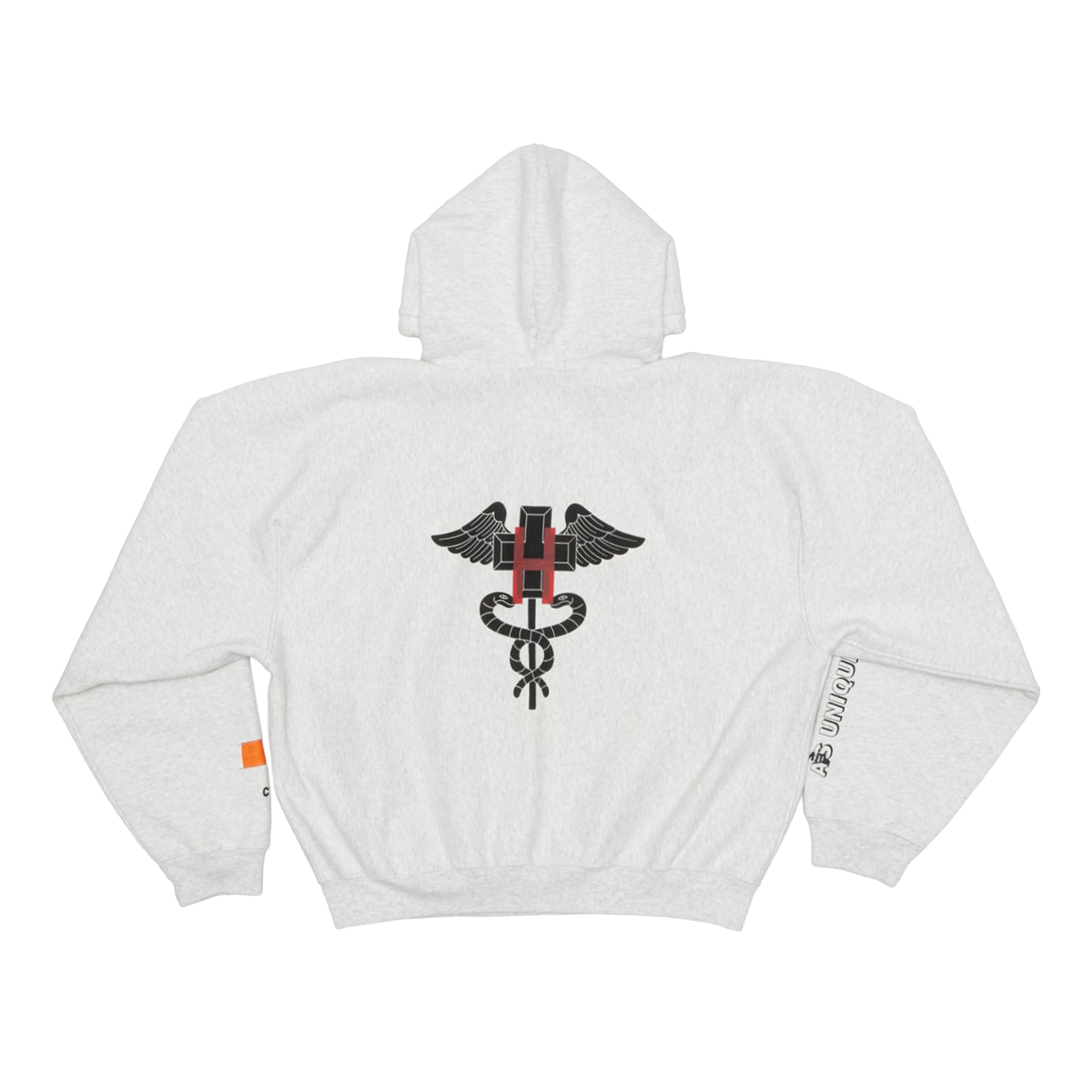 Heavy Weight Heron Bird Hoodie