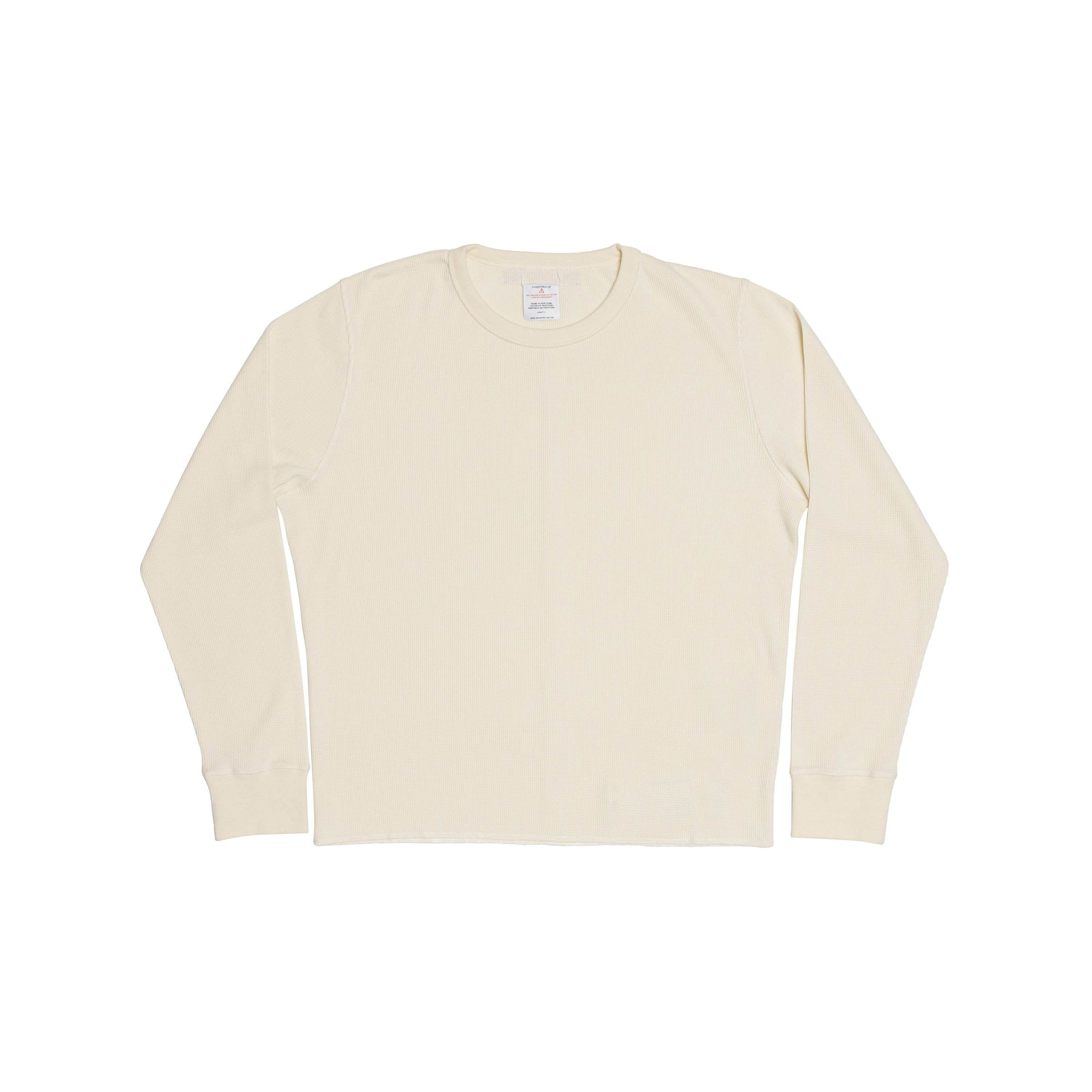 Ivory Waffle Shirt
